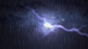 打雷下雨视频,一场震撼视听的自然奇观