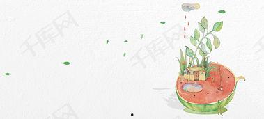 娱乐吃瓜主题背景图片